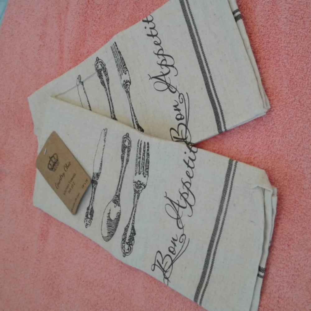 (2) NEW KITCHEN TOWELS
